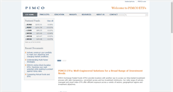 Desktop Screenshot of pimcoetfs.com